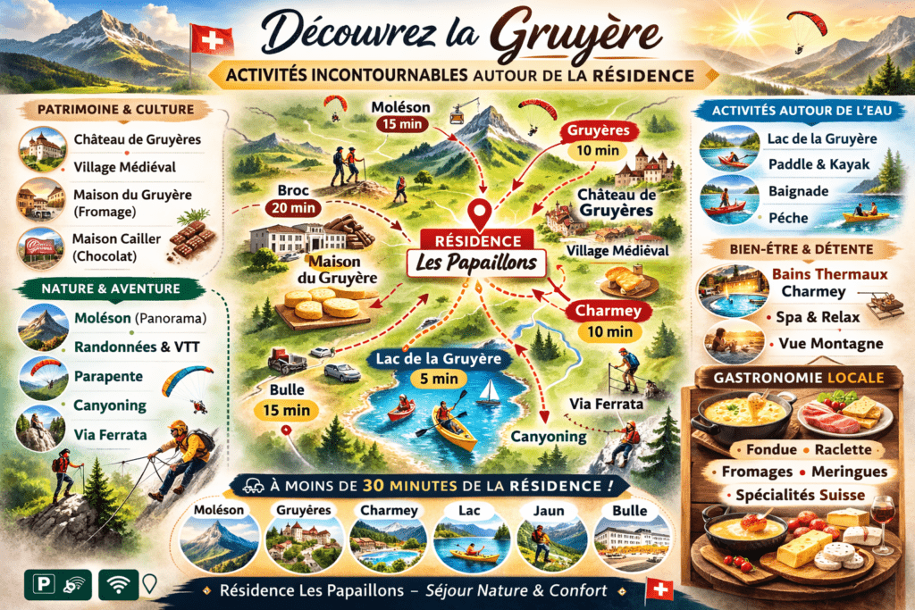 image qui décrit les informations quoi faire en gruyère location-maison-vacance-gruyere-suisse