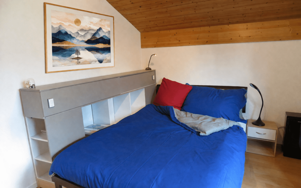 Image chambre bleu location-maison-vacances-piscine-10-personne
