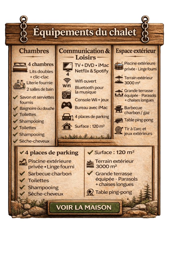 Equipement location-maison-vacance-gruyere-suisse