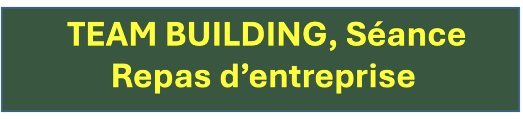 titre team building séance et repas d'entreprise location maison vacances