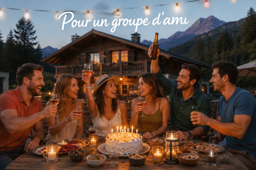 Week-end de groupe d'ami location-maison-vacance-gruyere-suisse