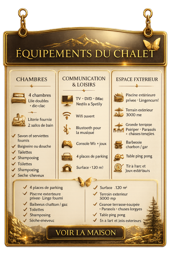 Equipement location-maison-vacance-gruyere-suisse