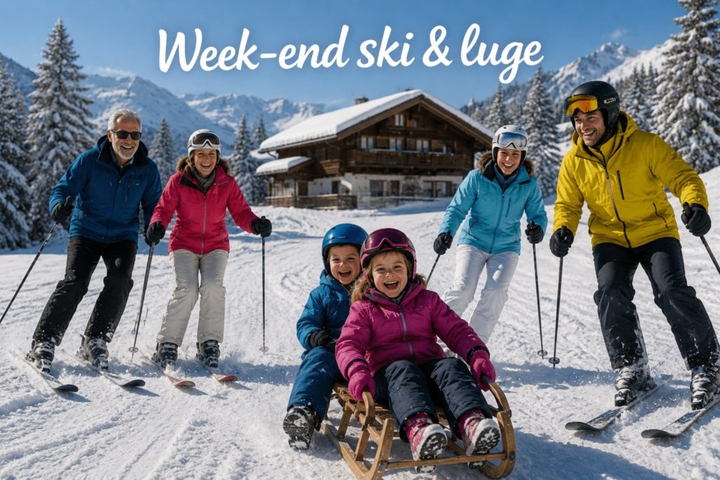week-end de ski luge location-maison-vacance-gruyere-suisse