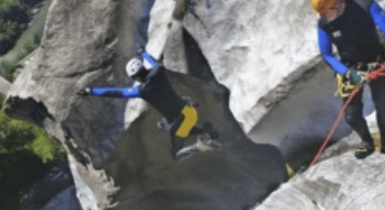canyoning  loisir résidence les Papaillons Gruyere Fribourg Suisse